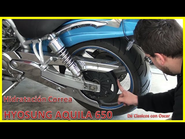 Todo lo que debes saber sobre la correa de transmisión de la Hyosung Aquila 650