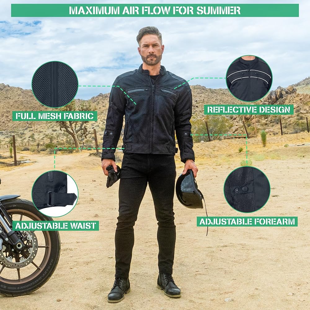 La Mejor Chaqueta De Rejilla para Motociclistas: Seguridad y Comodidad en la Carretera