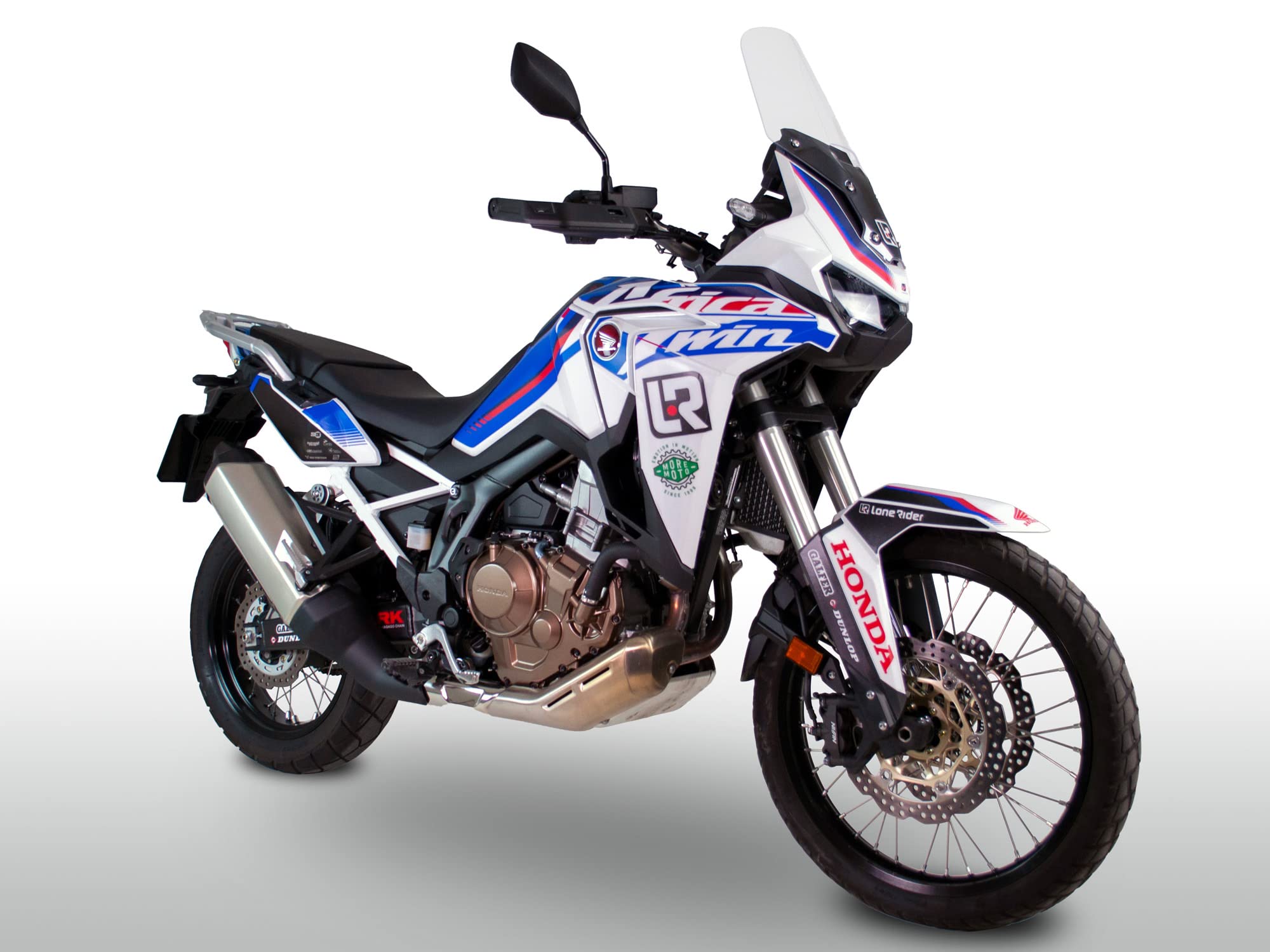 Personaliza tu Africa Twin 1100: Los Mejores Vinilos para un Look Único